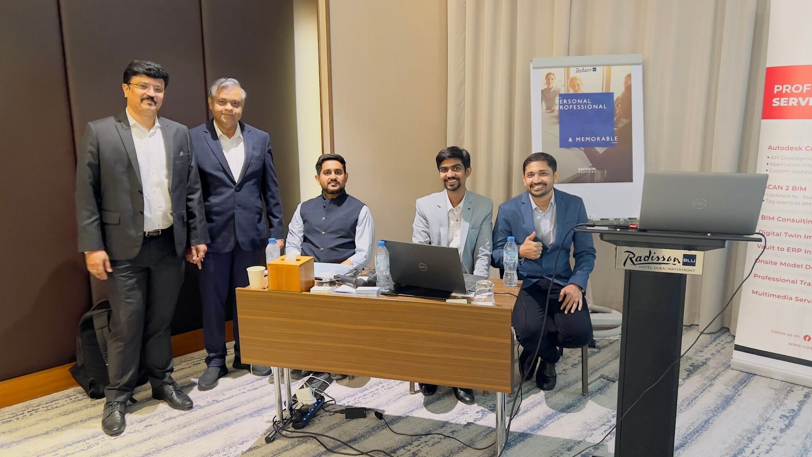 Mr. Viren Thakur, one of our BIM experts represented DGTRA in the Integrate & Innovate Digital Construction Workshop in Dubai.