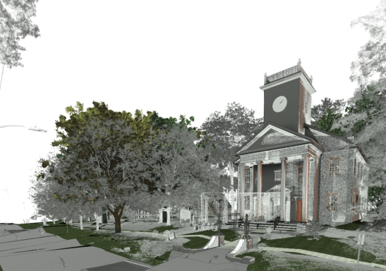Laser Scanning & 3D Documentation of the Architectural Details of a Heritage Structure required for a Renovation Project